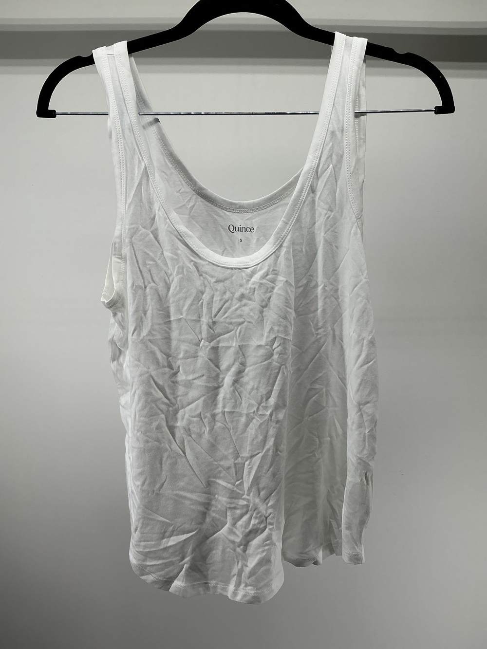 Cotton Modal Double Scoop Neck Tank